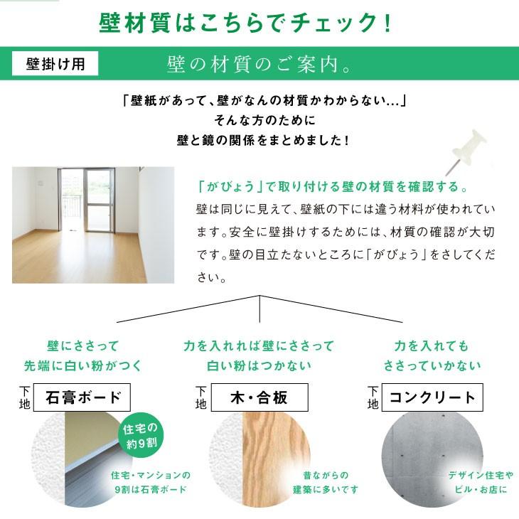 石膏ボード用 姿見 全身鏡 取付用品セット B | ブランド登録なし | 05