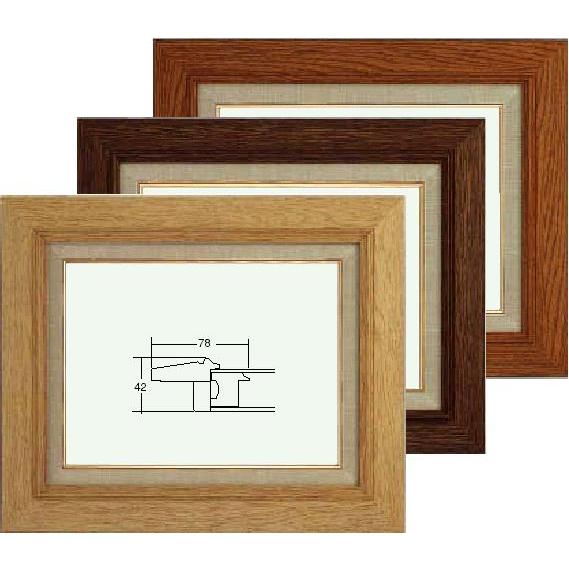 額縁 F4 (装飾的な金色と緑色) 油彩額縁 油絵 アンティーク 空額 額縁