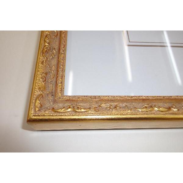 8232 4つ切り アンティーク額・デッサン額,水彩額、デッサン額縁,水彩