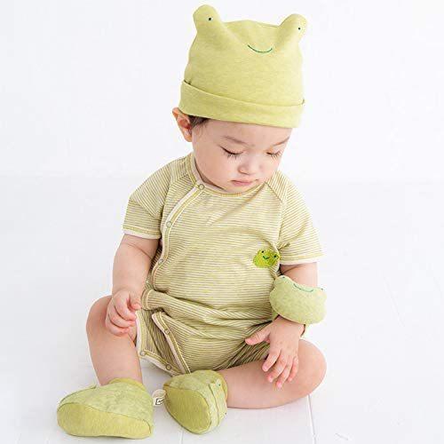 上品なスタイル レッグウェア Y 1362 Pompkins Baby オーガニックコットン100 かえるシリーズ ブーティ 日本製