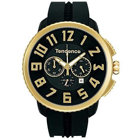 専門ショップ [テンデンス] 腕時計 GULLIVER47 ブラック文字盤 TY460011 並行輸入品 ブラック (文字盤色-ブラック) 腕時計