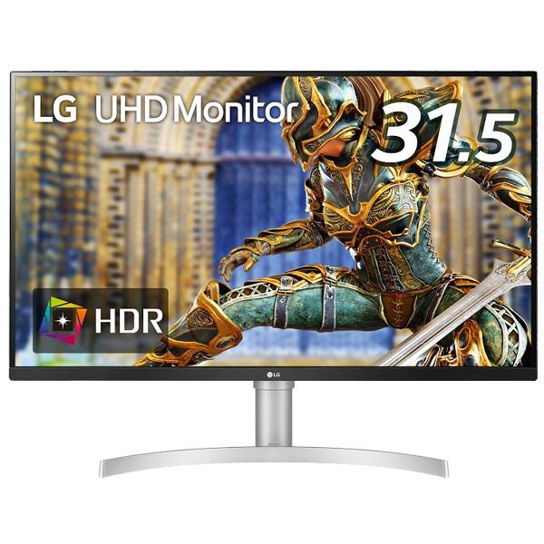 LG Electronics 32UN650-W 32型/3840×2160/HDMI /ホワイト/スピーカー：あり｜kagasys