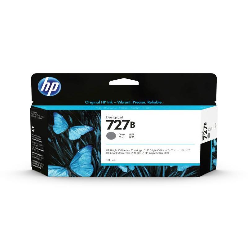 日本HP HP 純正 727Bインクカートリッジ グレー130ml 3WX15A : かが 