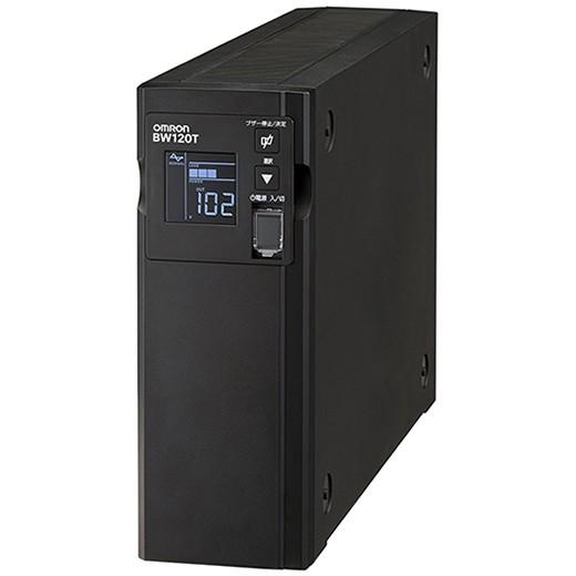 新品・OMRON 無停電電源装置 1200VA/730W BW120T オムロン（OMRON） 無停電電源装置 常時商用 (正弦波）/1200VA/730W/縦