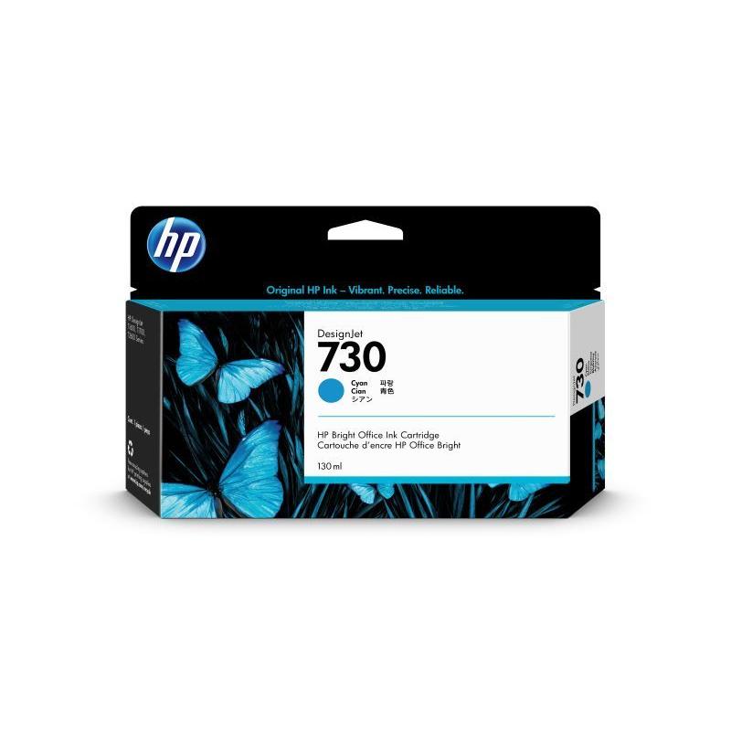 HP 純正 HP 730 インクカートリッジ シアン 130ml P2V62A｜kagasys