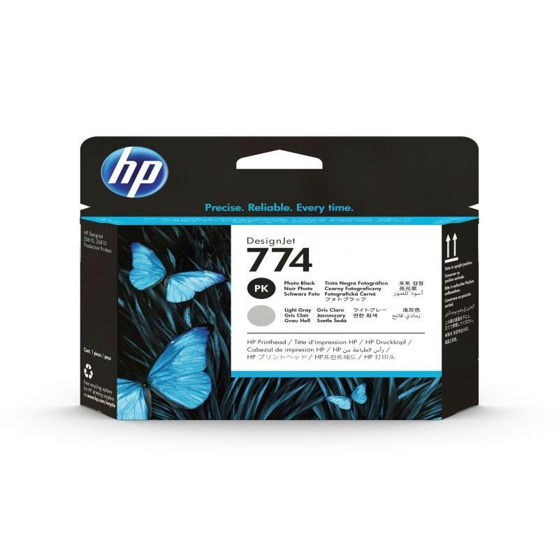 HP 純正 HP 774 プリントヘッド PK/Lg P2W00A