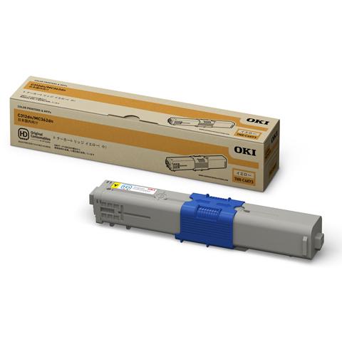 OKI トナーカートリッジ イエロー TNR-C4KY3 沖データ OKIデータ 純正 TNR-C4KY3 トナーカートリッジ(小) イエロー