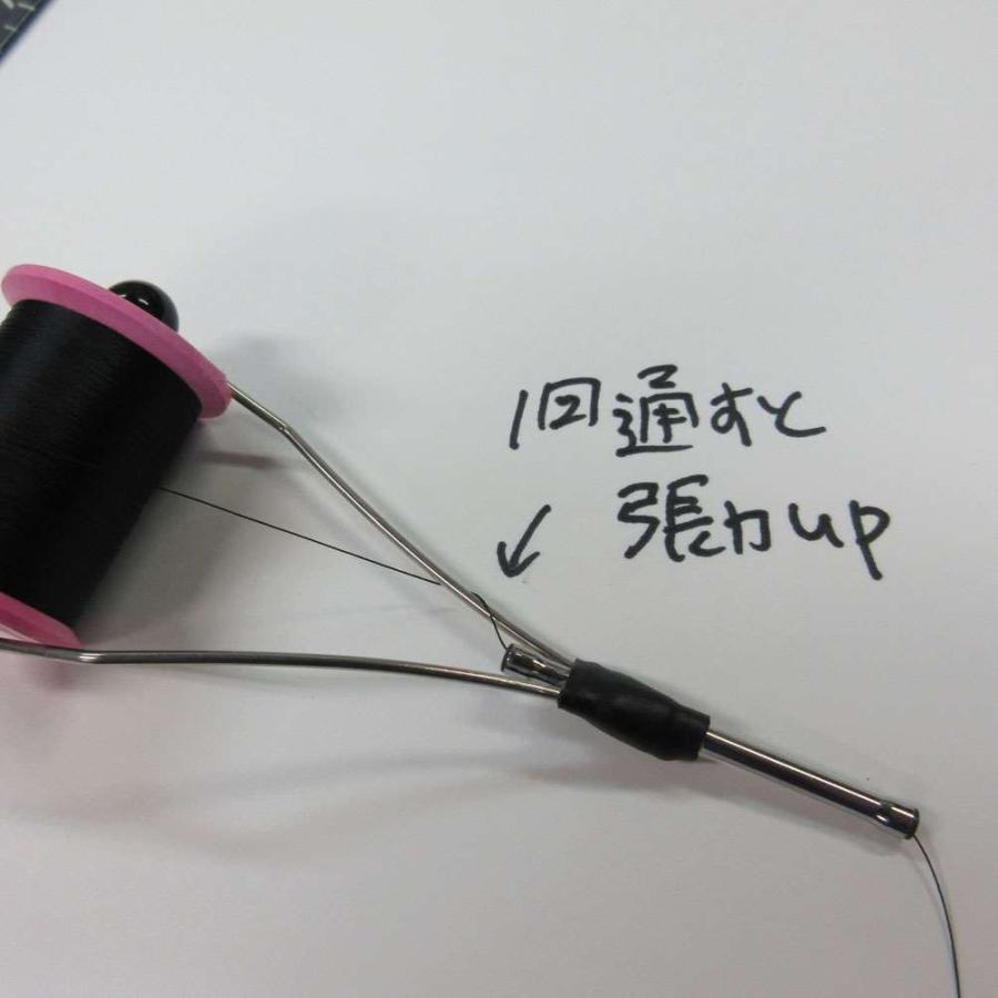 ボビンホルダー(前後セラミックリング付) 糸通しセット タイイング