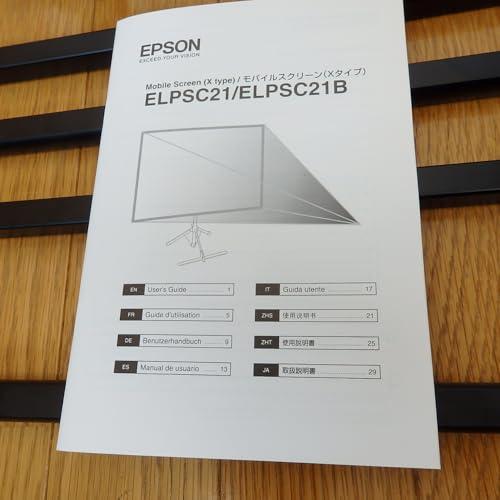 EPSON 80インチワイド プロジェクター モバイルスクリーン Xタイプ Amazon.co.jp: EPSON 80インチワイド プロジェクター モバイル