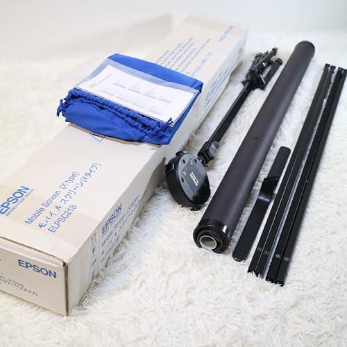 EPSON 80インチワイド プロジェクター モバイルスクリーン X