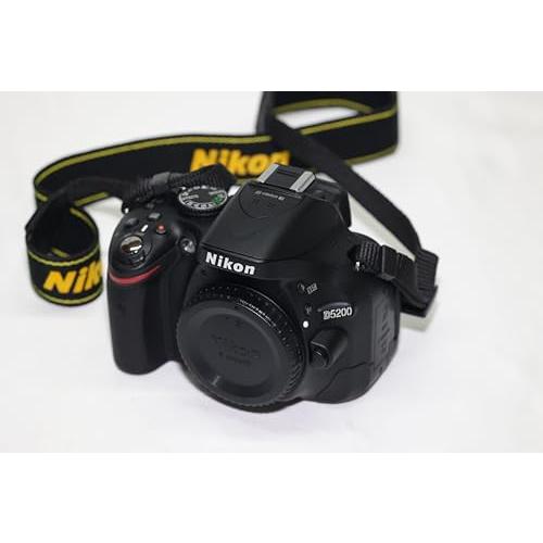 Nikon デジタル一眼レフカメラ D5200 レンズキット AF-S DX NIKKOR 18-55mm f/3.5-5.6G VR付属 ブラック｜kagayaki-shops2｜04