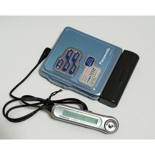 Panasonic ポータブルMDプレーヤーSJ-MJ15-P Panasonic パナソニック SJ-MJ15-A ブルー ポータブルMD