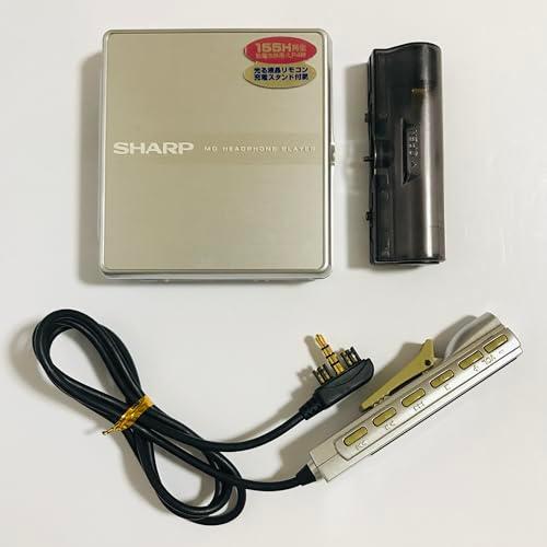SHARP シャープ MD-ST600-S シルバー系 ポータブルMDプレーヤー