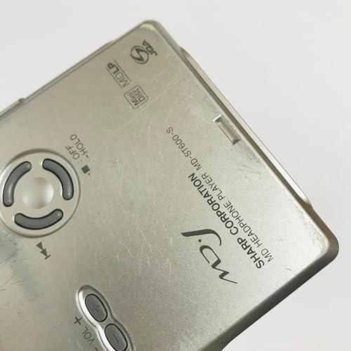 SHARP シャープ MD-ST600-S シルバー系 ポータブルMDプレーヤー