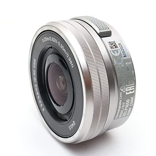 ソニー　ズームレンズ　E　PZ　F3.5-5.6　OSS　16-50mm　SELP1650　グレー