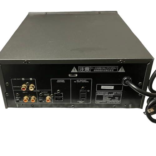 KENWOOD CDプレーヤー DPF-7002 Specifications of KENWOOD DPF 7002 Kenwood