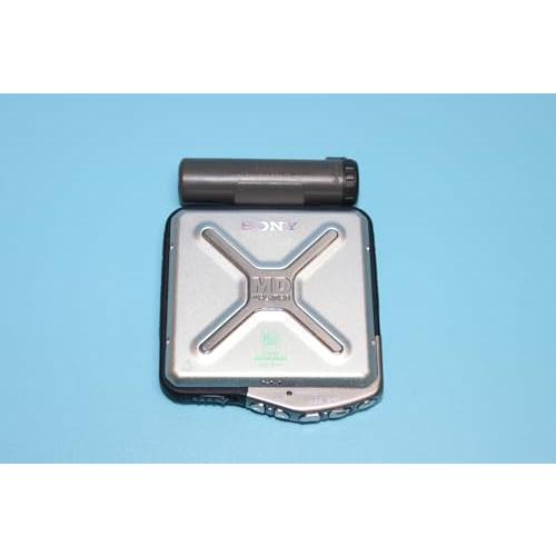 SONY ソニー MZ-E44(S) シルバー×グリーン ポータブルMD