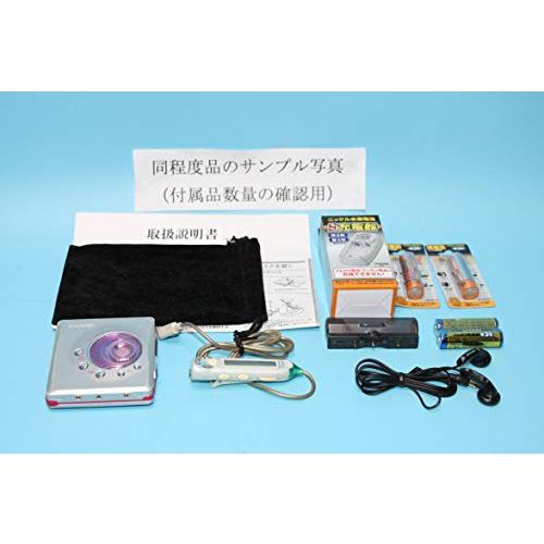 SHARP シャープ MD-ST700-P ピンク ポータブルミニディスクプレーヤー MDLP対応 （ポータブルMDプレーヤー/MD再生専用機/MDウ |  | 04