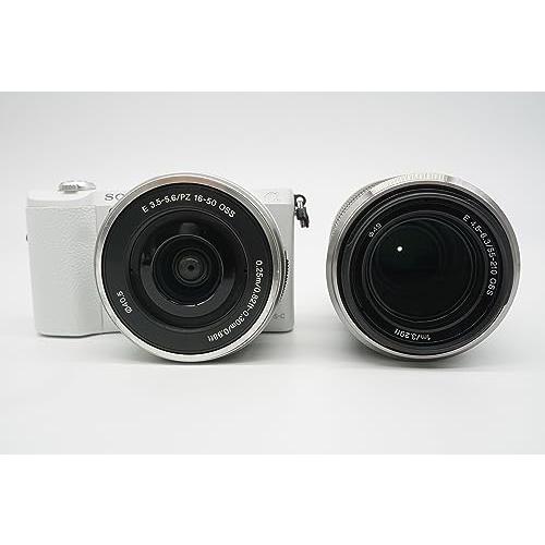 ソニー　ミラーレス一眼　α5100　E　PZ　F3.5-5.6　ダブルズームキット　F4.5-6.3　OSS　16-50mm　E　55-210mm