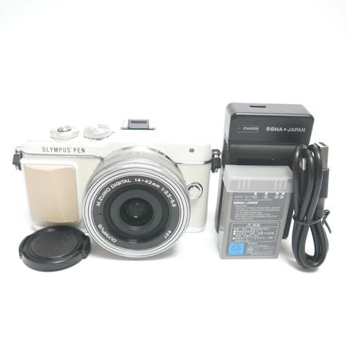 OLYMPUS ミラーレス一眼 PEN E-PL7 14-42mm EZレンズキット ホワイト 