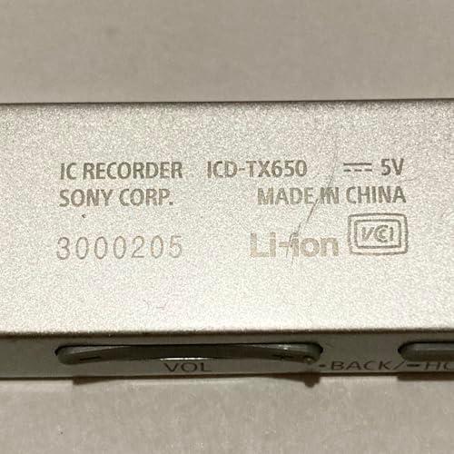 ソニー ステレオICレコーダー ICD-TX650 : 16GB 高性能デジタルマイク内蔵 シルバー ICD-TX650 S｜kagayaki-shops2｜04