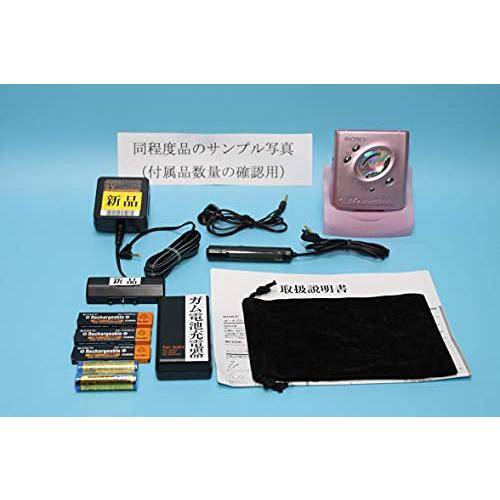 SONY MDウォークマン MZ-E505 動作品 付属品多数 SONY ソニー MZ-E505-P ピンク MDウォークマン : kagayaki