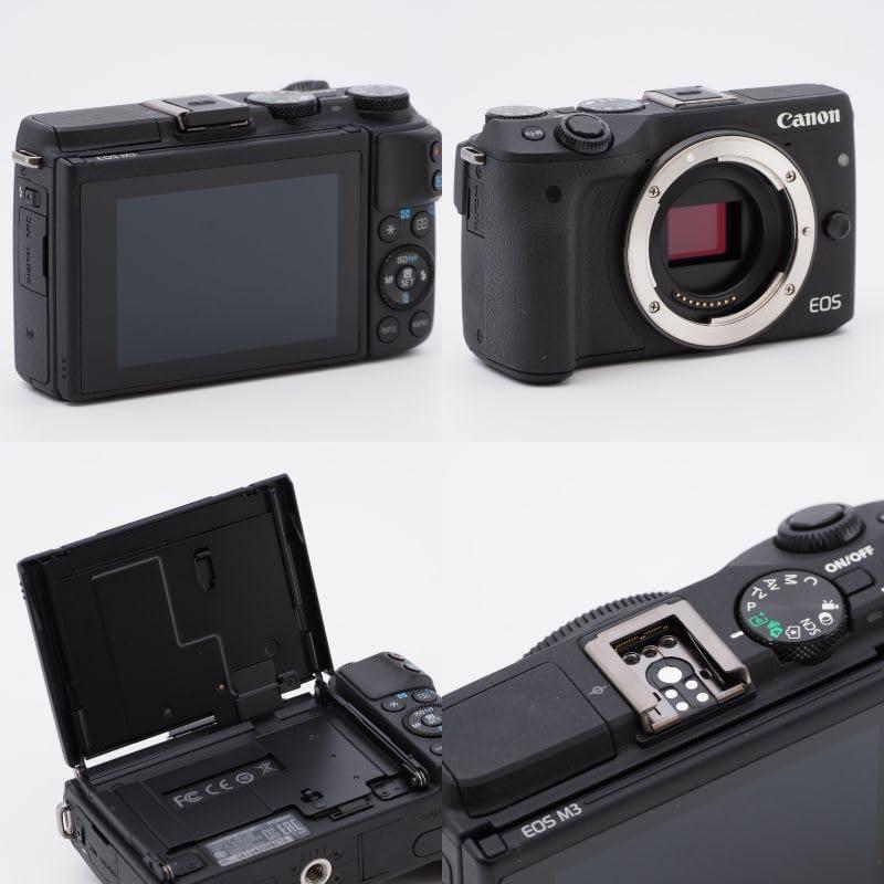 Canon ミラーレス一眼カメラ EOS M3 ボディ(ブラック) EOSM3BK-BODY｜kagayaki-shops2｜06
