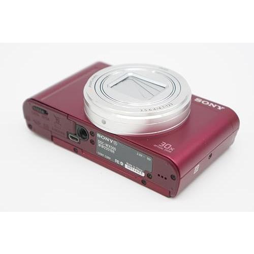 ソニー(SONY) コンパクトデジタルカメラ Cyber-shot DSC-WX500 レッド 光学ズーム30倍(24-720mm) 180度可動式液｜kagayaki-shops2｜05