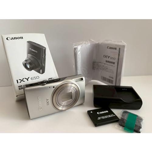 Canon コンパクトデジタルカメラ IXY 650 シルバー 光学12倍ズーム/Wi