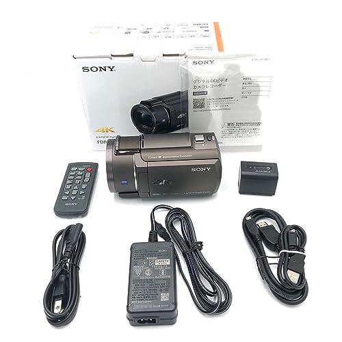 ソニー / 4K / ビデオカメラ / Handycam / FDR-AX45 / ブロンズブラウン / 内蔵メモリー64GB / 光学ズーム