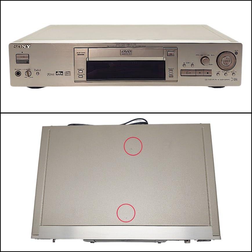SONY ソニー DVP-S707D ゴールド CD/ビデオCD/DVDプレーヤー