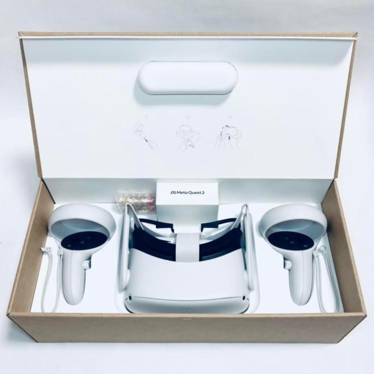  quest 2 128GB VRヘッドセット PC VR ゴーグル Amazon.co.jp: Meta Quest 2 128GB | VRヘッドセット | PC VR