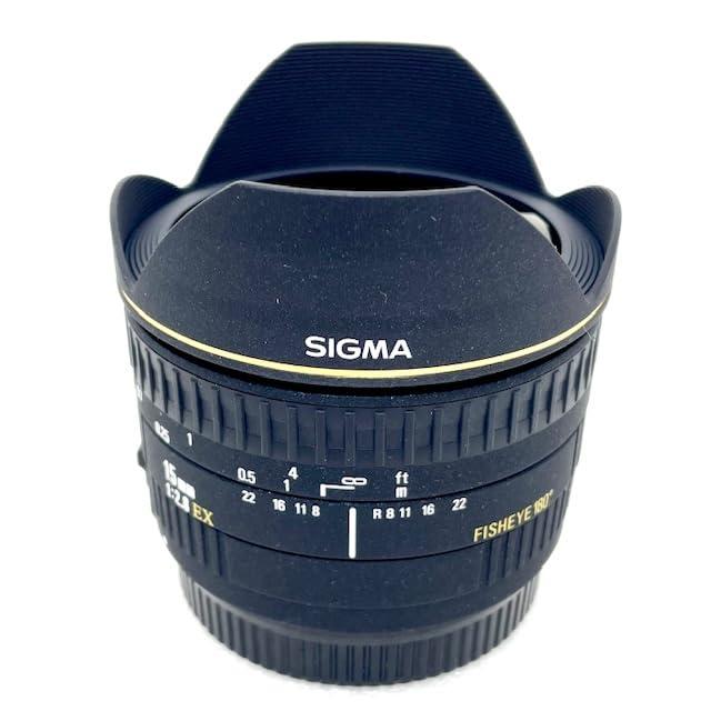 【クーポン対象外】 SIGMA 単焦点魚眼レンズ 15mm F2.8 EX DG DIAGONAL FISHEYE キヤノン用 対角線魚眼 フルサイズ対応 476403