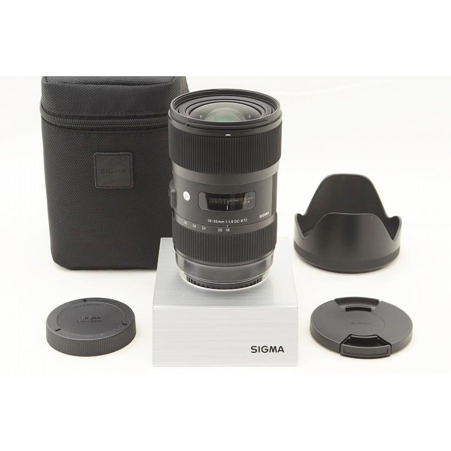 シグマ(Sigma) レンズ 18-35mm F1.8 DC HSM Canon キヤノン EF-Sマウント ズーム 標準 APS-C 一眼レフ用 A | 