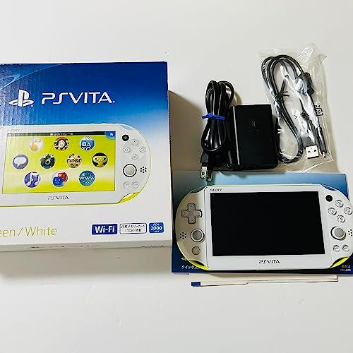 PlayStation Vita Wi-Fiモデル ライムグリーン/ホワイト (PCH-2000ZA13