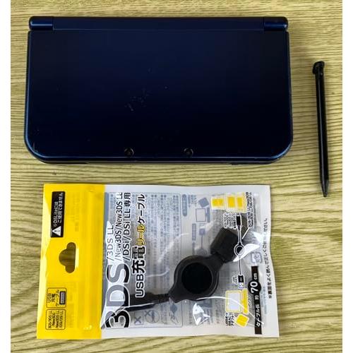 Newニンテンドー3DS LL メタリックブルー　動作品　箱説あり 中古】New ニンテンドー 3DS LL メタリックブルー