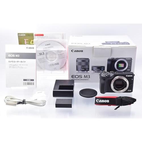 Canon ミラーレス一眼カメラ EOS M3 ボディ(ブラック) EOSM3BK-BODY｜kagayaki-shops3｜06