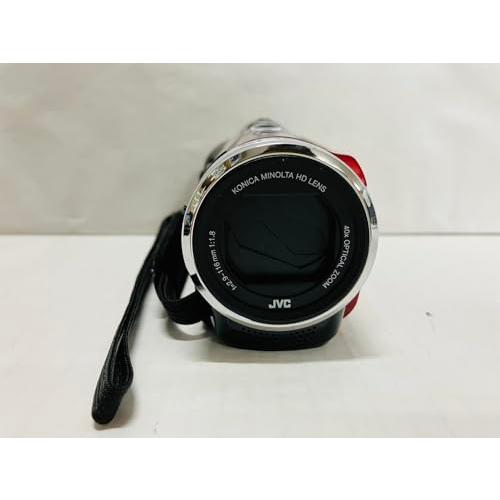 JVC Everio ハイビジョンメモリームービー レッド GZ-HM155-R