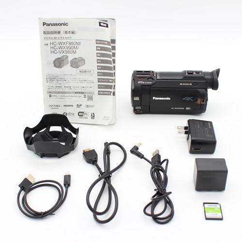 パナソニック　デジタル4Kビデオカメラ　WXF990M　64GB　あとから補正　ブラック　ワイプ撮り　HC-WXF990M-K