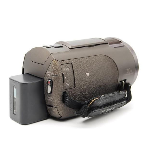 ソニー　SONY　ビデオカメラ　4K　FDR-AX40　ブロンズブラウン　64GB　TIC　FDR-AX40　Handycam　光学20倍