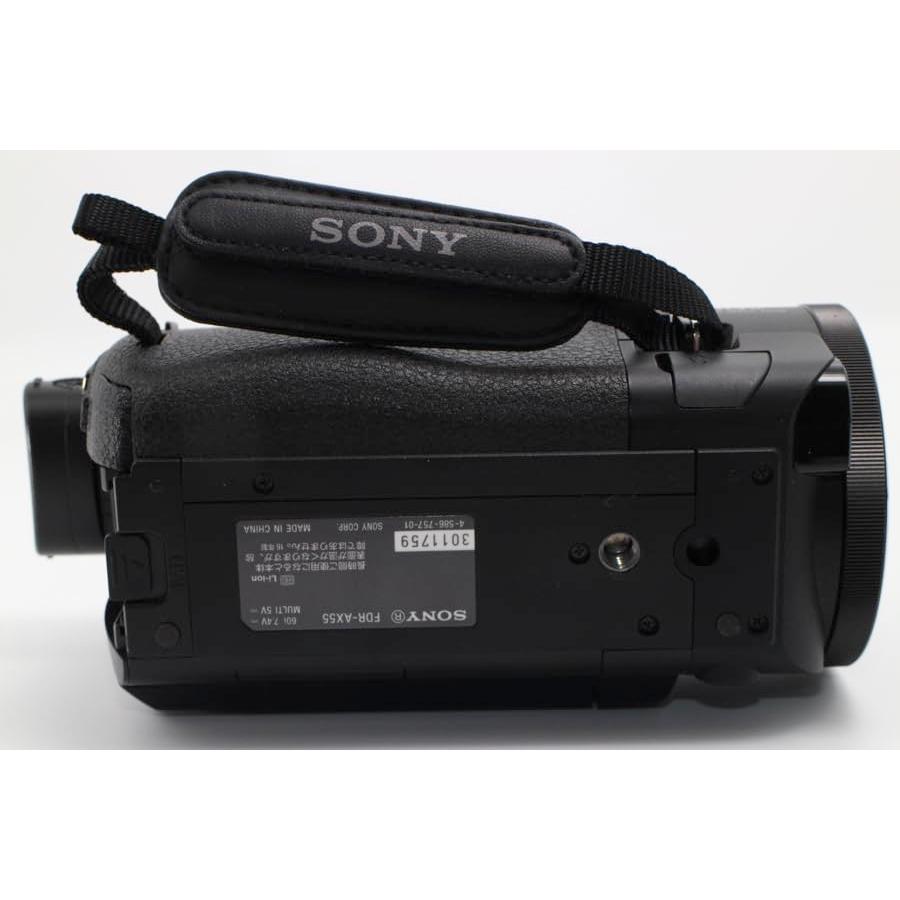 ソニー ビデオカメラ FDR-AX55 4K 64GB 光学20倍 ブラック Handycam FDR-AX55 BC｜kagayaki-shops3｜05