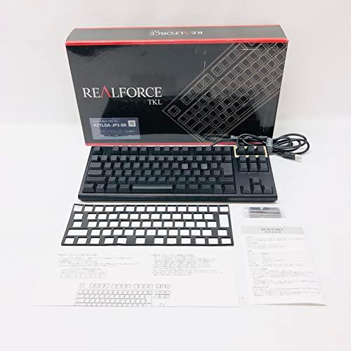 東プレ REALFORCE SA R2 テンキーレス 静音/APC機能付き 日本語 静電容量無接点方式 USB 荷重30g 昇華印刷(墨) かな表記な