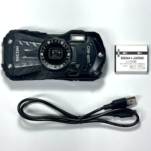 RICOH WG-60 ブラック 防水カメラ RICOH WG-60 ブラック 本格防水デジタルカメラ 14メートル防水