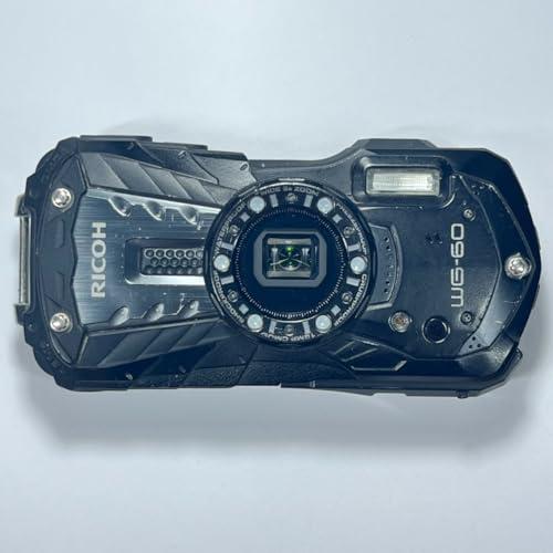 RICOH WG-60 ブラック 本格防水デジタルカメラ 14メートル防水 耐衝撃 防塵 耐寒 1600万画素 水中専用マーメードモード搭載 仕事に使える「CALS RICOH WG-60 ブラック 本格防水デジタルカメラ 14メートル防水
