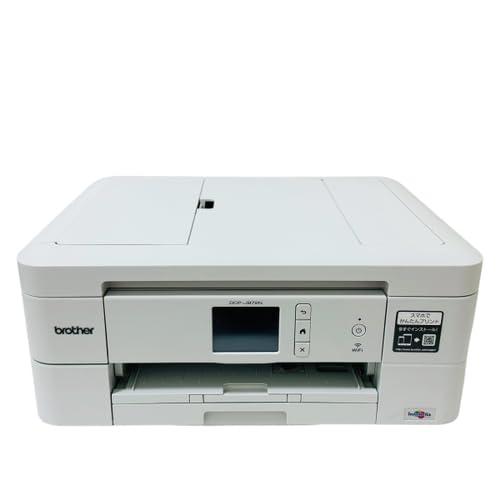 ブラザー　プリンター　A4　インクジェット複合機　ADF　無線LAN　DCP-J972N(白モデル　手差しトレイ　両面印刷)