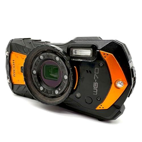 RICOH WG-70 オレンジ リコー本格防水デジタルカメラ 14m防水 (連続2時間) 1.6m耐衝撃 防塵 -10℃耐寒 アウトドアで活躍するタ |  | 01