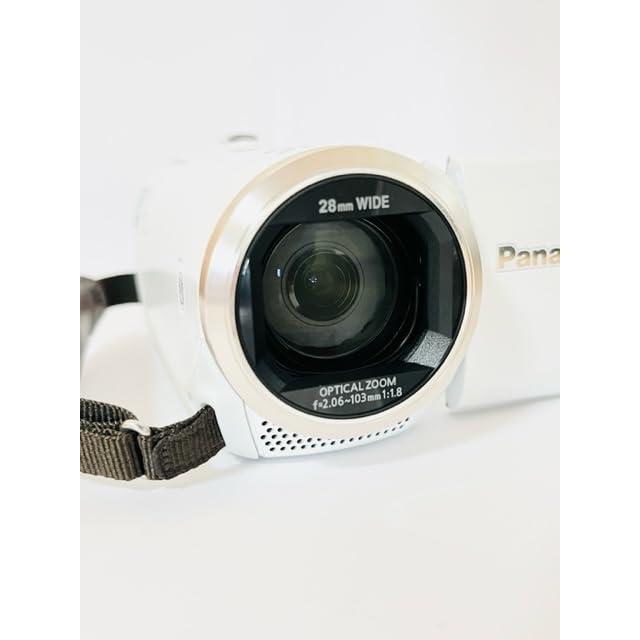 パナソニック デジタルハイビジョンビデオカメラ V520 内蔵メモリー32GB ホワイト HC-V520M-W｜kagayaki-shops4｜02