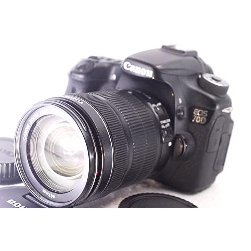 Canon　デジタル一眼レフカメラ　EOS70D　レンズキット　F3.5-5.6　IS　付属　EF-S18-135mm　STM　ブラック　EOS70D