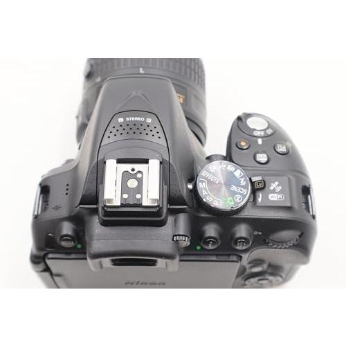 Nikon　デジタル一眼レフカメラ　D5300　18-55mm　ブラック　レンズキット　3.2型液晶　2400万画素　VR　II　D5300LK18-