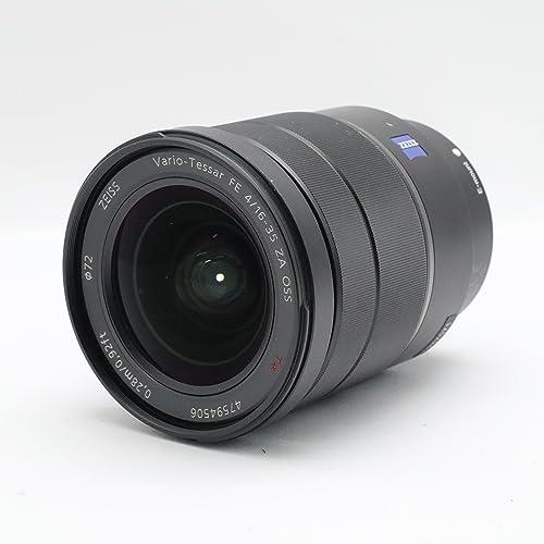 ソニー　広角ズームレンズ　フルサイズ　T*　16-35mm　Vario-Tessar　F4　FE　ZA　OSS　ツァイスレンズ　デ